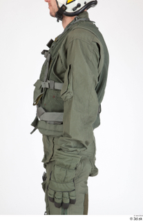  Photos Army Pilot in uniform 1 Army Pilot Green uniform jacket upper body 0014.jpg